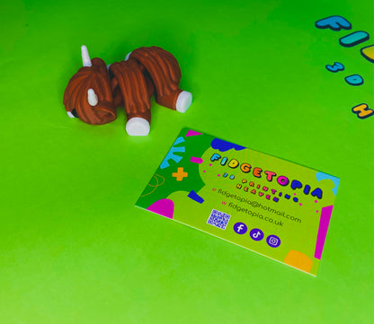 WIGGLERZ - Hettie the Highland Cow