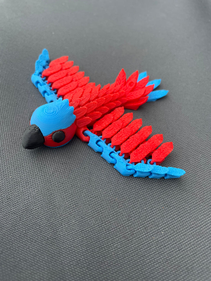 WIGGLERZ - Pedro The Parrot Sensory Fidget Toy