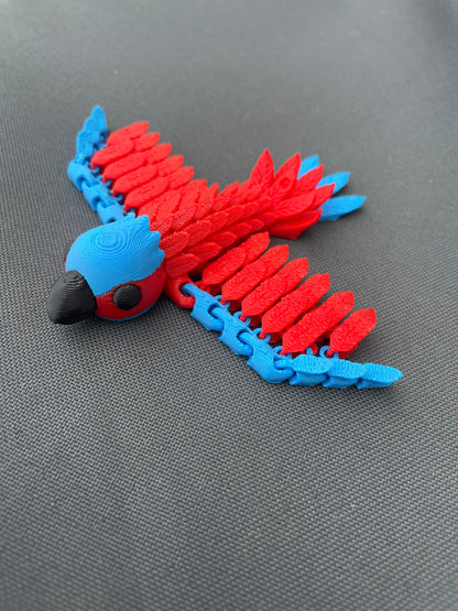 WIGGLERZ - Pedro The Parrot Sensory Fidget Toy