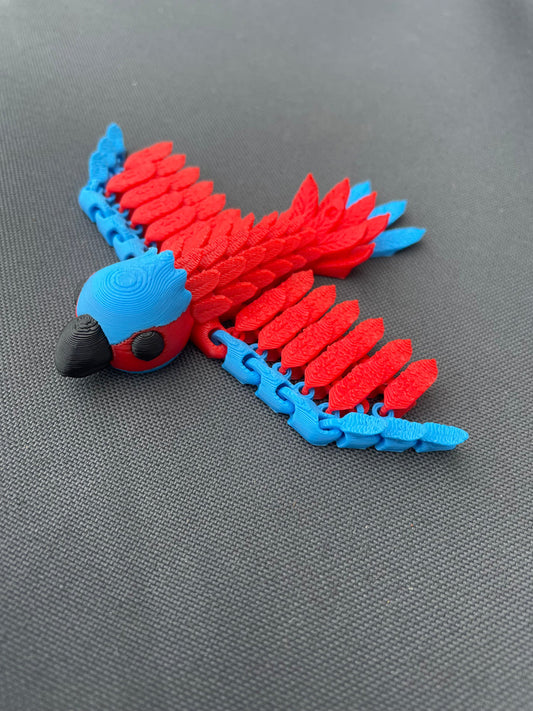 WIGGLERZ - Pedro The Parrot Sensory Fidget Toy