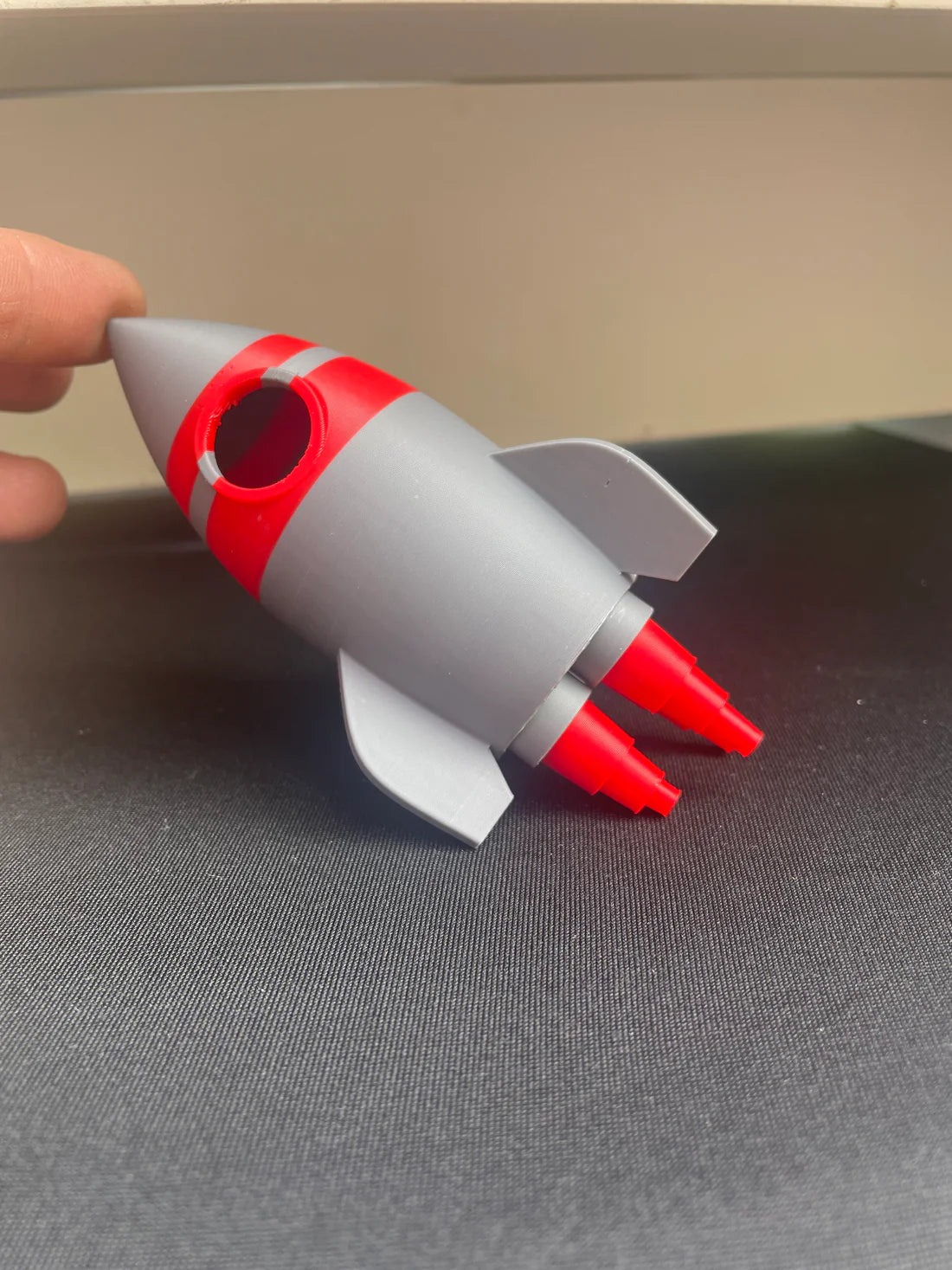 3D Printed Rocket – With Pop-Out Fire Blasters