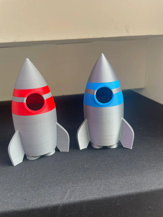3D Printed Rocket – With Pop-Out Fire Blasters