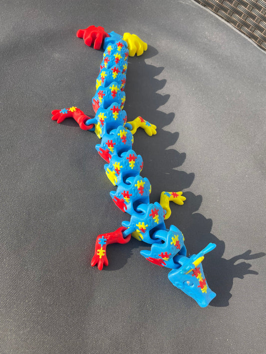 Autism Awareness Dragon