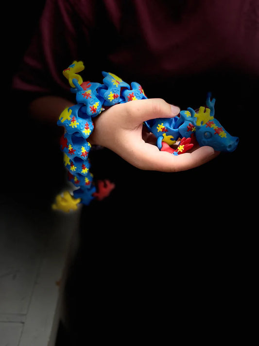 Autism Awareness Dragon