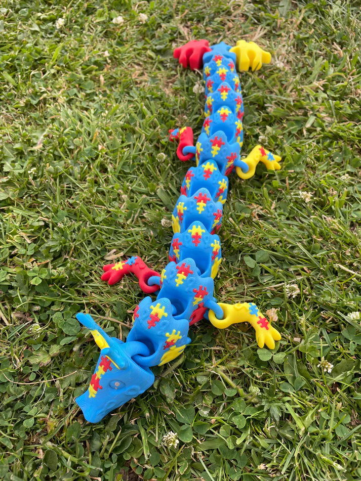 Autism Awareness Dragon