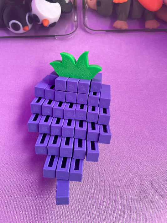 Pixel Grape Sensory  Toy