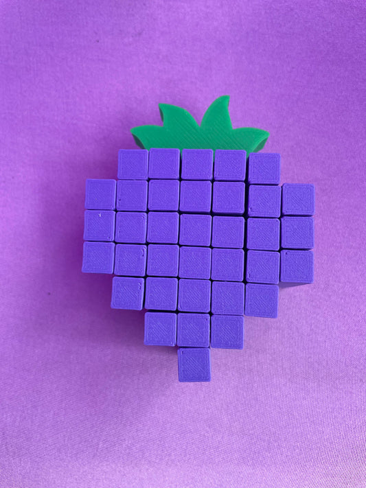Pixel Grape Sensory  Toy