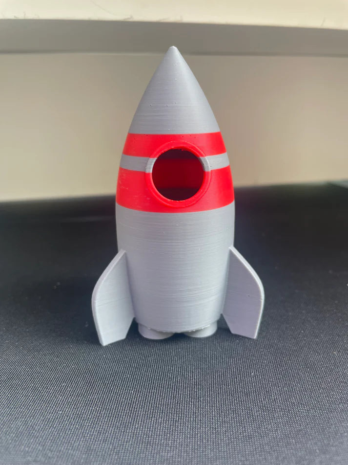3D Printed Rocket – With Pop-Out Fire Blasters