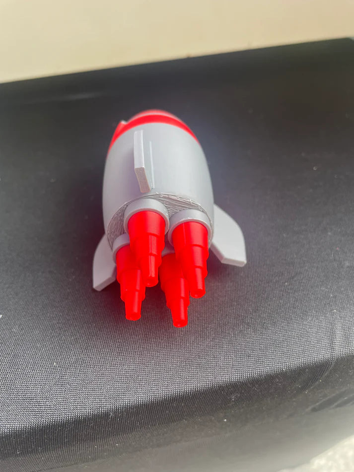 3D Printed Rocket – With Pop-Out Fire Blasters