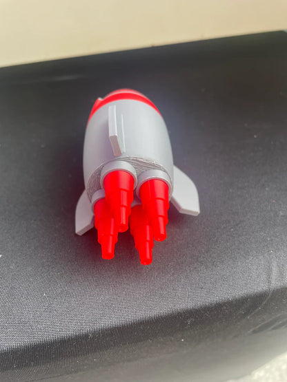 3D Printed Rocket – With Pop-Out Fire Blasters