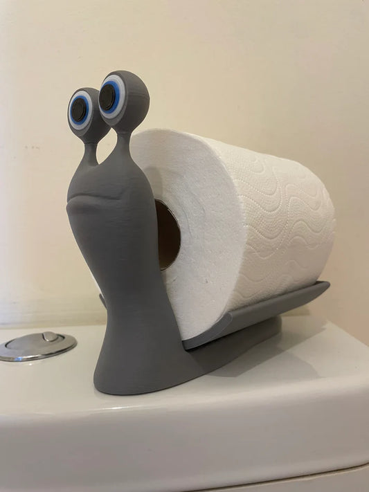 Slugger - The Slug Toilet Roll Holder